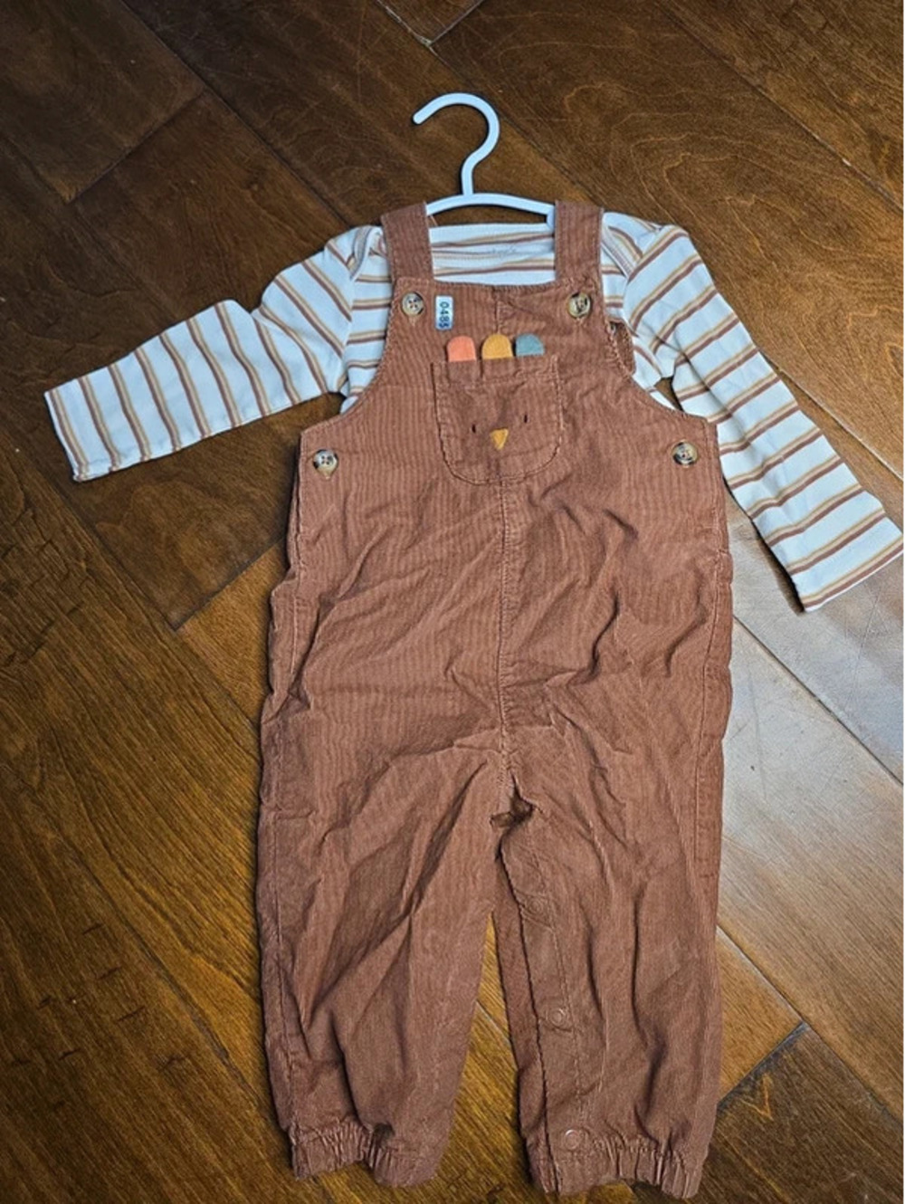 9m nwot thanksgiving outfit from carter's item 485G6